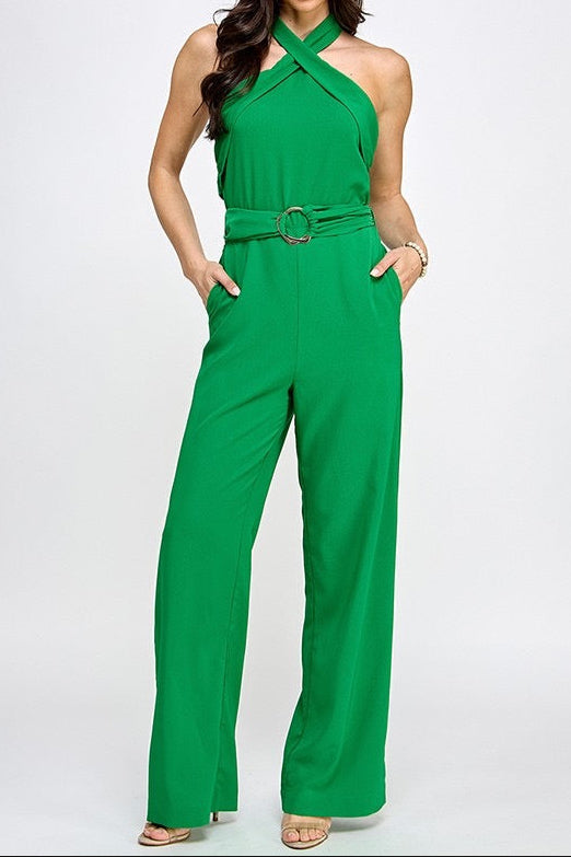 Halter Neck Jumpsuit