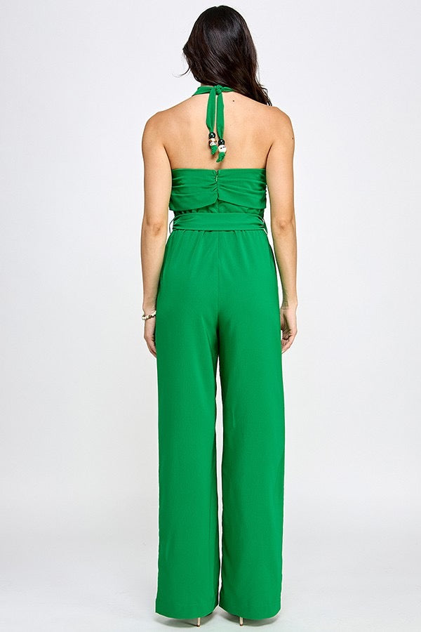 Halter Neck Jumpsuit